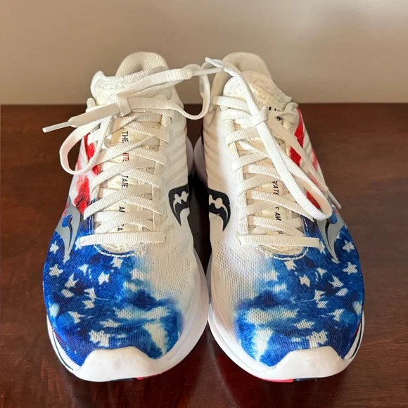 Saucony USA Stars and Stripes Kinvara 12 Running Shoes 9.5M - Picture 3 of 7
